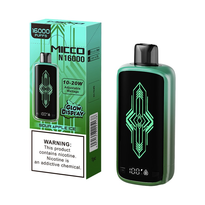 sour-apple-ice-micco-n16000 positive vaping benefits